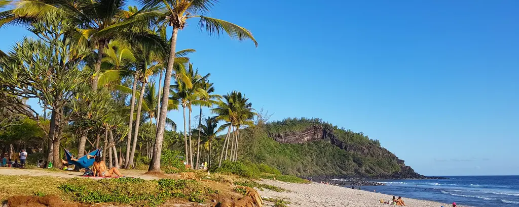 Plage Romantique de Grande Anse à la Réunion