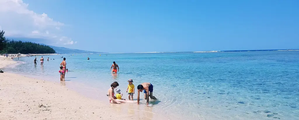 Détente au lagon de l'Ermitage