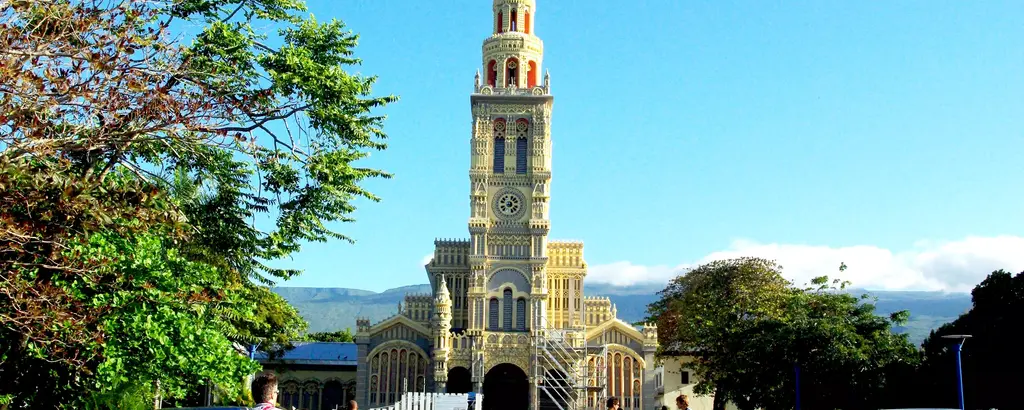 Eglise de Saint-Anne situé à Saint-Benoît à la Réunion