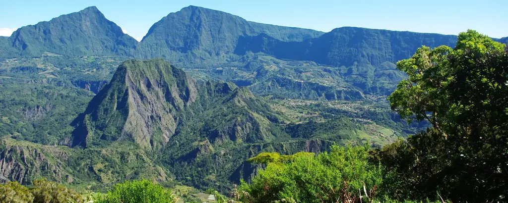 Le Cirque de Salazie depuis le gîte de Bélouve 