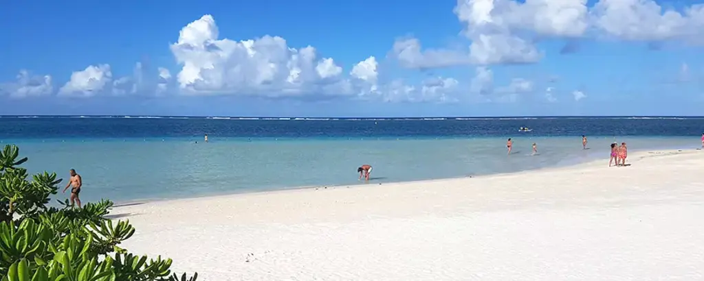 Plage de Bellemare à l'île Maurice