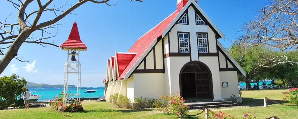 église de Cap Malheureux, voyage Île Maurice 