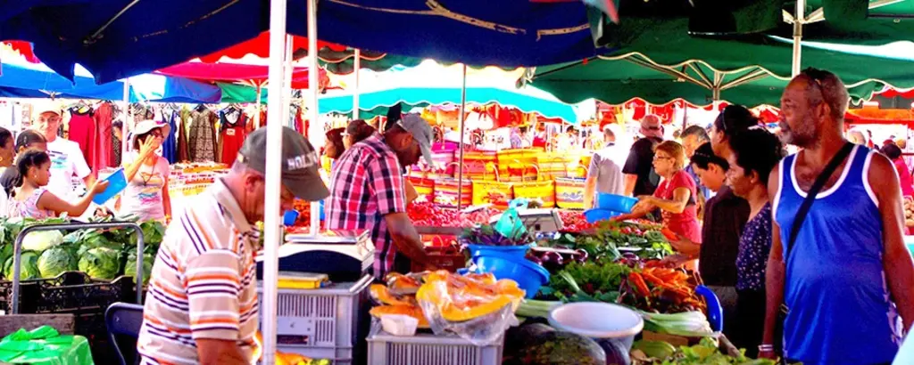 balade au marché de Saint-Paul