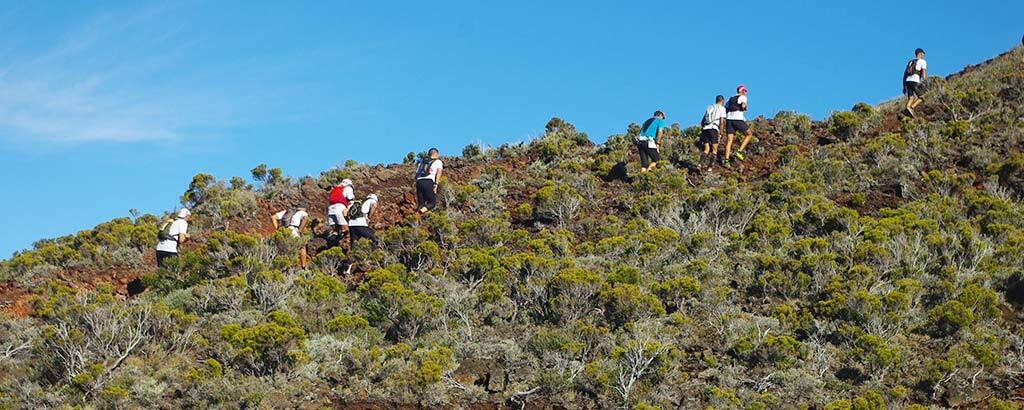 Trail étape Bourg-Murat à Cilaos
