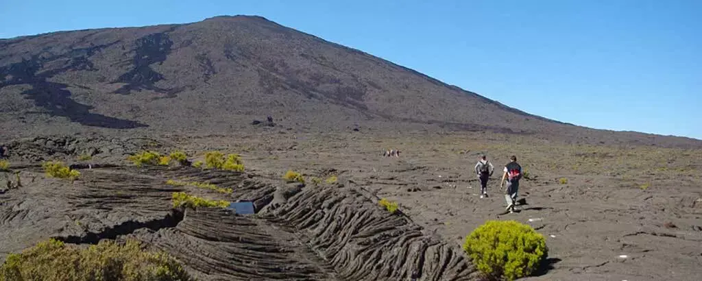 Le Piton de la Fournaise à vélo