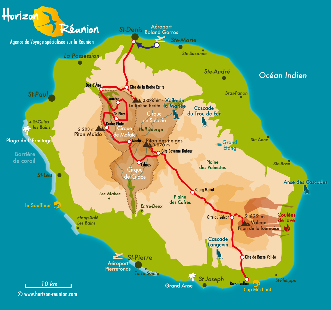 Trek à la Réunion – la Grande Traversée - GRR2